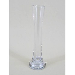 19.5cm Mini Lily Flower Vase Clear Glass - GL009  8C