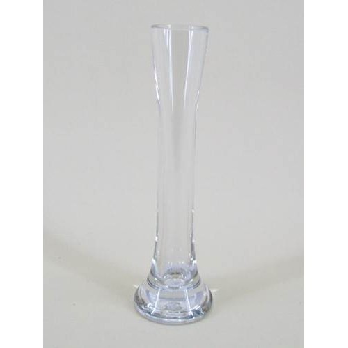 19.5cm Mini Lily Flower Vase Clear Glass - GL009  8C