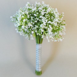 Finest Artificial Gypsophila Bouquet White 26cm - G185 FF1