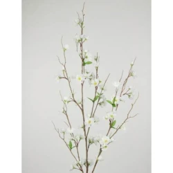 Artificial Apple Blossom XL Ivory 120cm  - C119 D2
