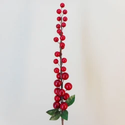 Artificial Spice Berries Stem Red - X21087  BAY4C