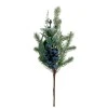 Artificial Blueberries and Pine Stem 45cm - X25043 BAY 3B