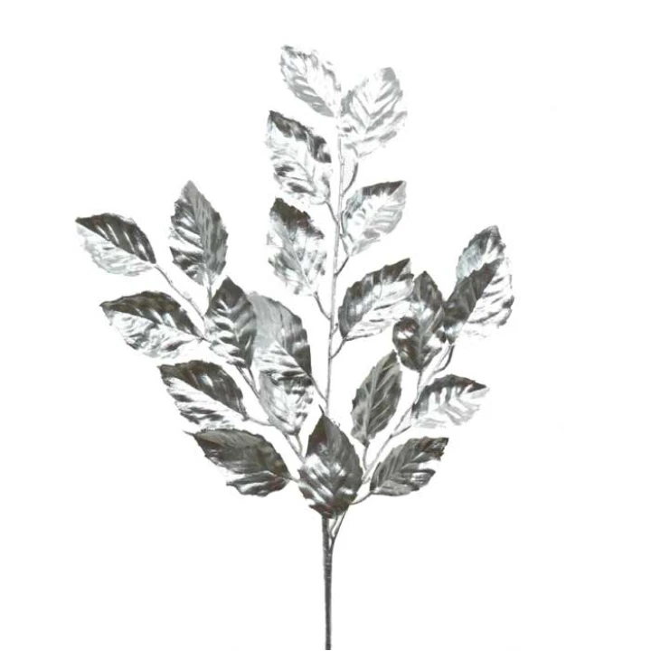 Silver Artificial Leaves and Foliage