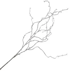 Artificial Branch Silver Glitter 73cm - X22042 
