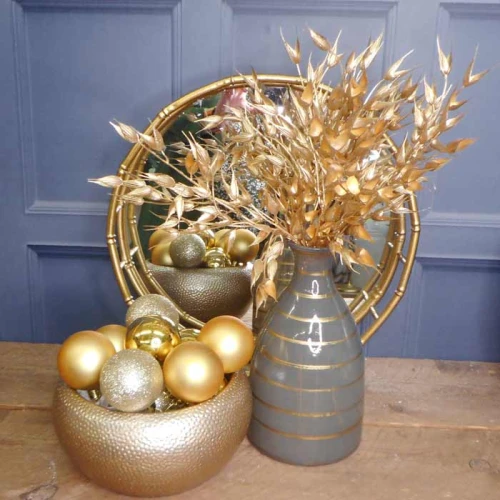 Metallic Barley Husks Gold 40cm - X22014 BAY2D