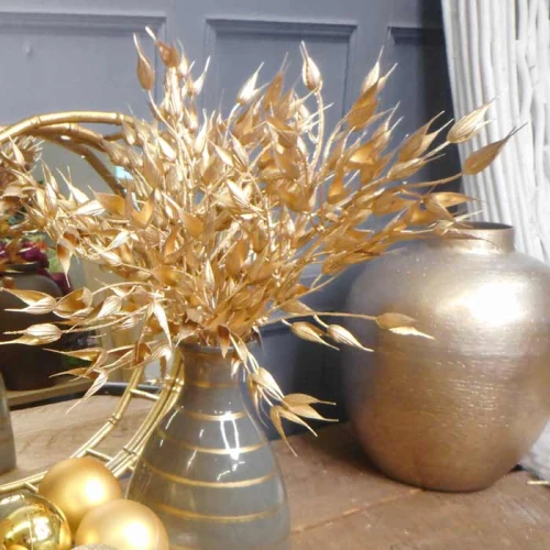 Metallic Barley Husks Gold 40cm - X22014 BAY2D