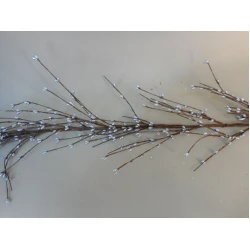 Christmas Garland Silver Mini Pip Berries 182cm - 18X267