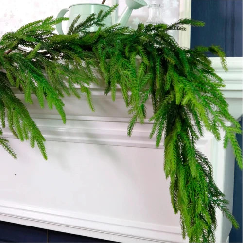 Real Touch Norfolk Pine Garland 158cm - X25032 BAY3A