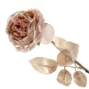 Christmas Flowers | Glitter Rose Pink 55cm - X22027