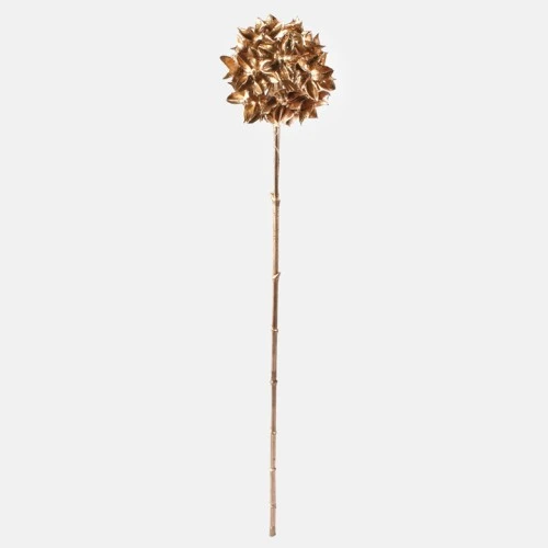 Metallic Allium Gold Glitter 65cm - X23052 BAY4B