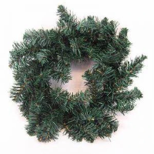 12'' Plain Pine Christmas Wreath Green - X102 BAY1D