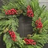 Casewick Pine & Berry Luxury Christmas Wreath 56cm - X21110 BAY4D