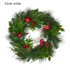 Large Artificial Yule Christmas Wreaths 51cm - 17X177 