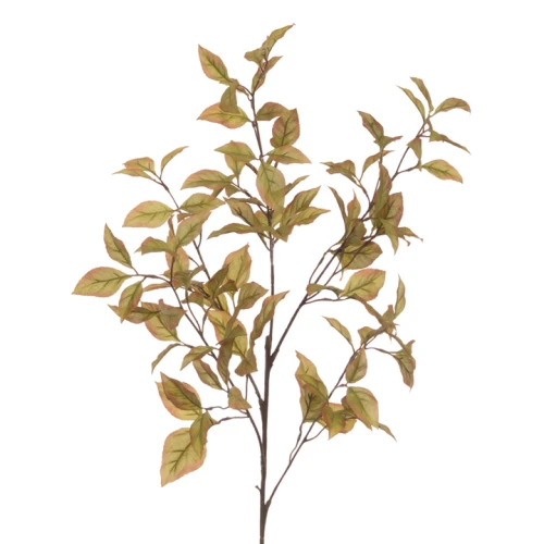 Eco Artificial Capsicum Leaf Spray Green Brown 89cm - CAP001 KK2