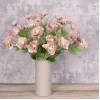 Eco Artificial Hellebore Stem Pink Green 48cm - H198 LL2