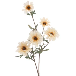 Eco Artificial Chrysanthemum Spray Cappuccino 75cm - D075 LL4