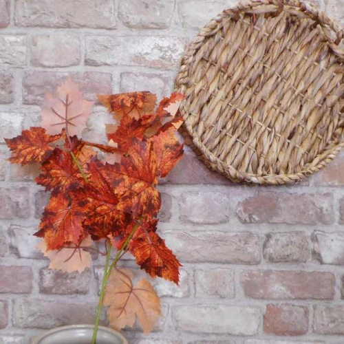 Artificial Maple Leaves Orange 60cm - MAP021 AA2