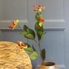 Artificial Hypericum Berries Red 60cm - H138 G3