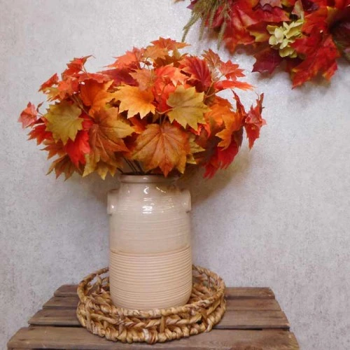 Artificial Maple Leaves Bush - MAP005 BB3