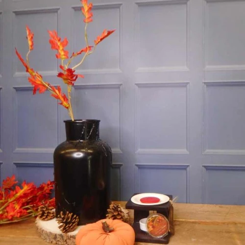 Artificial Oak Leaves Branches Red - OAK006 BB3