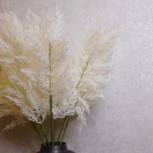 72cm Artificial Pampas Grass Cream - PAM005 S3