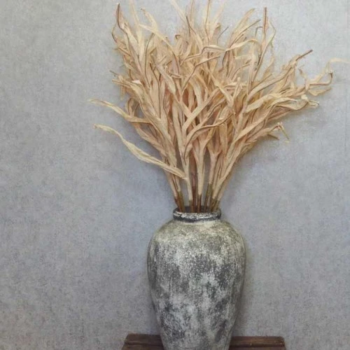 Faux Dried Artificial Reeds Spray Cream 104cm - GRA016 KK4