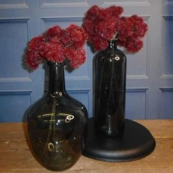 Artificial Echinops Thistles Burgundy 40cm - E003 H3