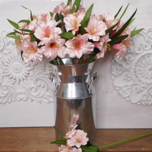 Artificial Alstroemeria Stem Blush Pink 48cm - A051 A4