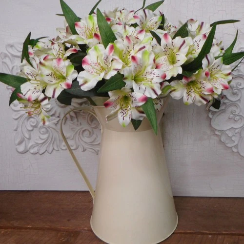 29cm Cream Enamel Jug - CJ001 10D