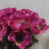 Artificial Anemones Pink 35cm - A018 JJ4