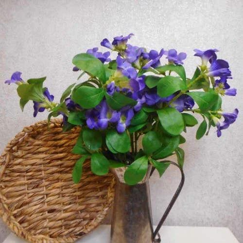 Artificial Bellflowers Purple 47cm - B027  B2