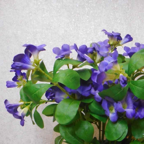 Artificial Bellflowers Purple 47cm - B027  B2