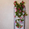 Artificial Silk Trailing Bougainvillea Plant Hot Pink 80cm - B024 EE2