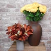 Artificial Chrysanthemums Yellow 57cm - C178 C4