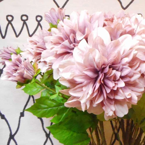 Alicia Luxury Dahlia Dusky Pink 93cm - D185 E1