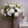 Artificial Dahlias Spray Creamy White 102cm - D200 CC3