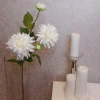 Artificial Dahlias Spray Creamy White 102cm - D200 CC3