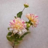 Artificial Dahlias Spray Pink Cream 102cm - D201 CC1