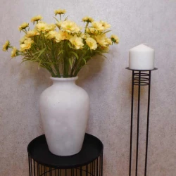 Artificial Daisy Stem Yellow 59cm - D052 C3