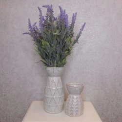 Artificial Lavender Plant Lavender Purple 50cm - L101 I4