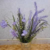 Artificial Meadow Flower Bouquet Lilac Wild Flowers 65cm - M003 BX10