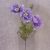 Silk Poppies Lilac Purple 70cm - P128 M3