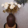 Antique Rose Cream 68cm | Faux Dried Flowers - R230 S2