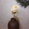 Antique Rose Cream 68cm | Faux Dried Flowers - R230 S2