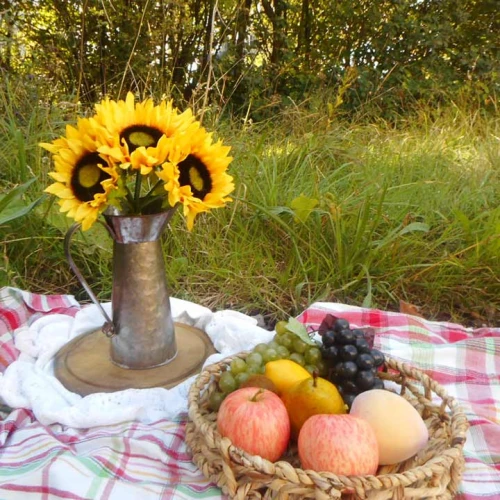 Artificial Sunflowers Bouquet 31cm - S070 Q1