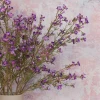 Artificial Wax Flowers Purple 67cm - W063 S2