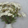 Artificial Mini Wild Flowers White 66cm - W033 S3
