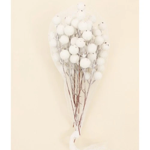 Easter Berry Picks White 12 Pack - EAS012 DD1