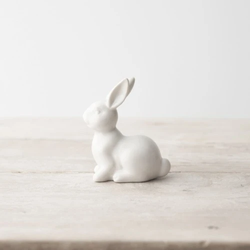 Bunny Ornament Crouching 8cm - BUN005 11B
