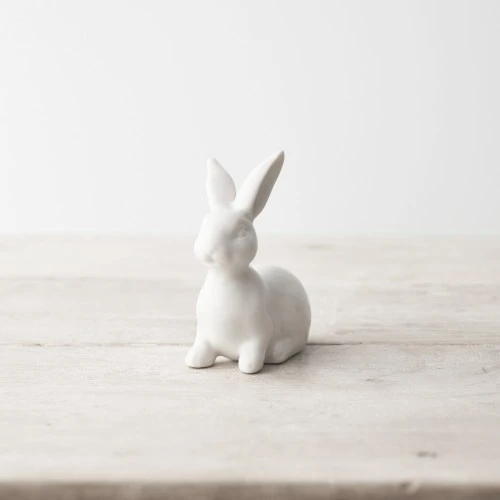 Bunny Ornament Crouching 8cm - BUN005 11B